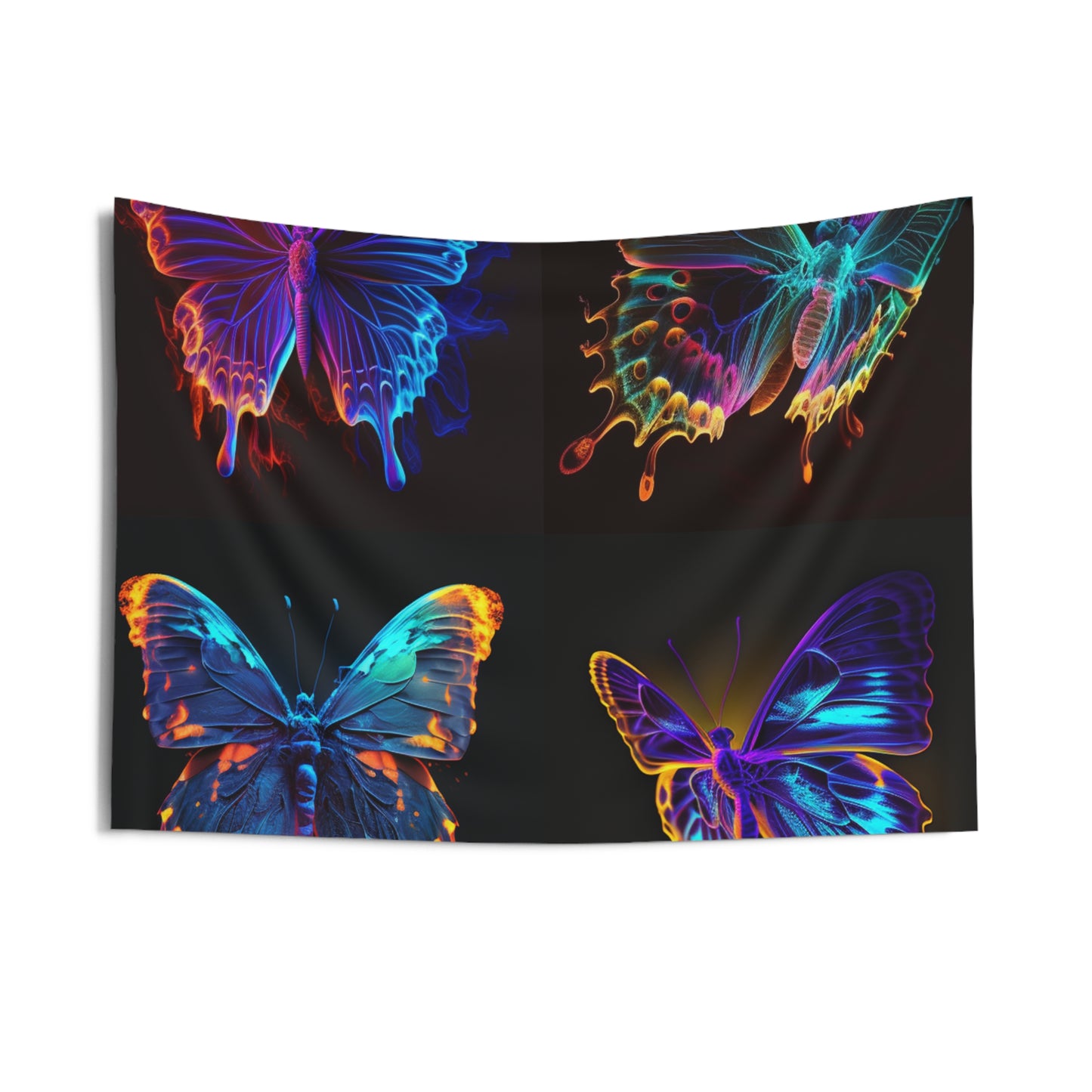 Indoor Wall Tapestries Thermal Butterfly 5