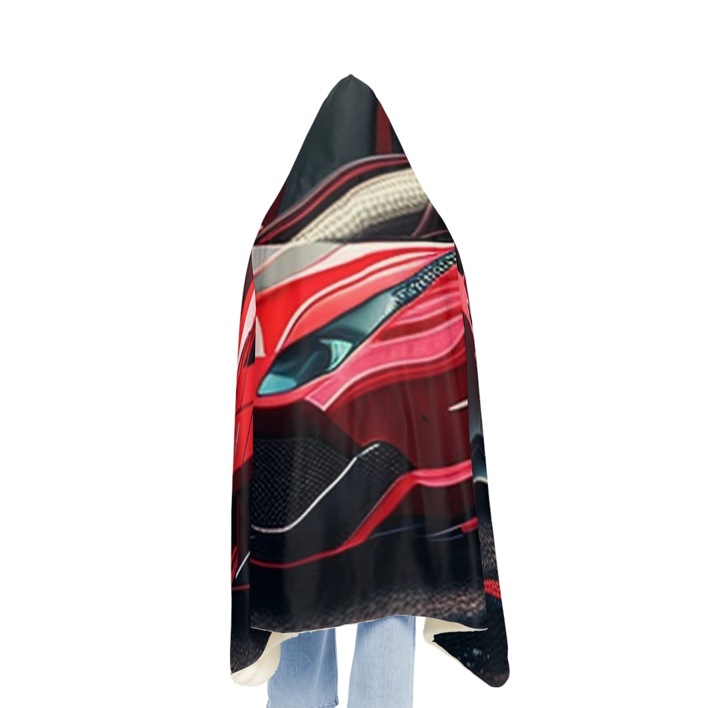 Snuggle Hooded Blanket Ferrari Hyper 1