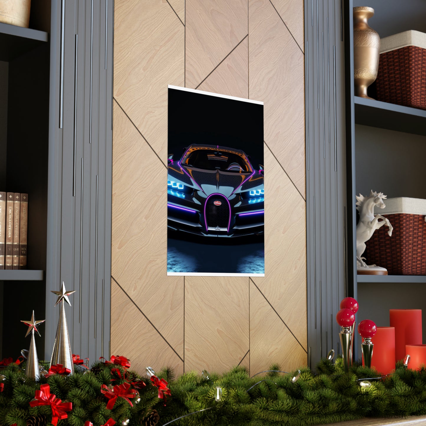 Premium Matte Vertical Posters Hyper Bugatti Chiron 2