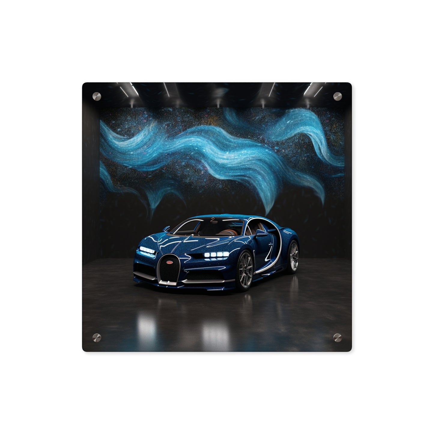 Acrylic Wall Art Panels Hyper Bugatti 3