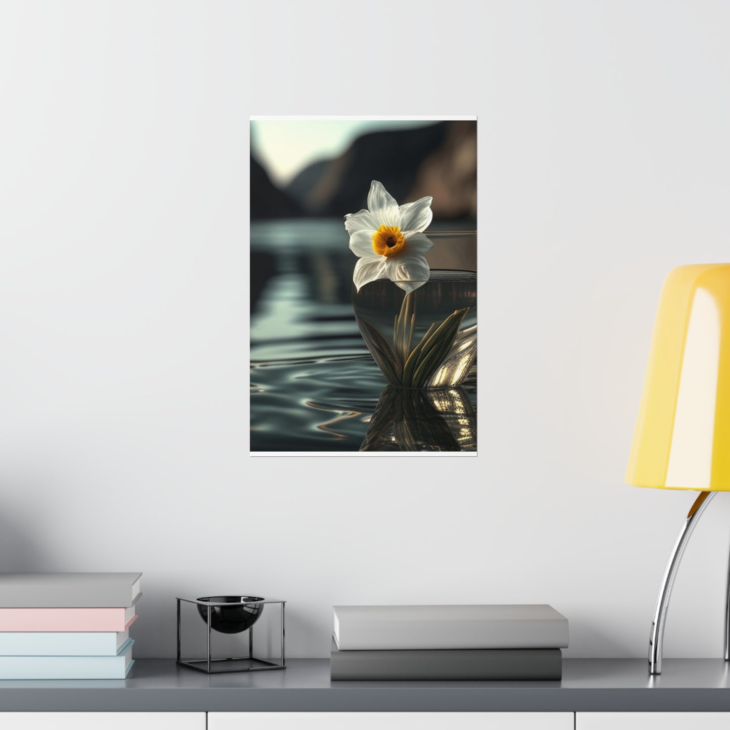 Premium Matte Vertical Posters Daffodil 2