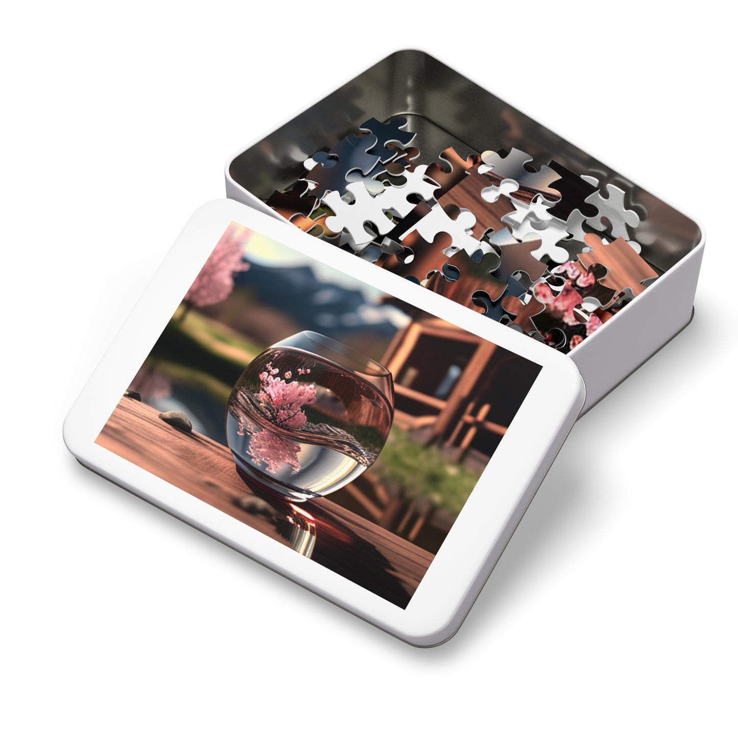 Jigsaw Puzzle (30, 110, 252, 500,1000-Piece) Cherry Blossom 4