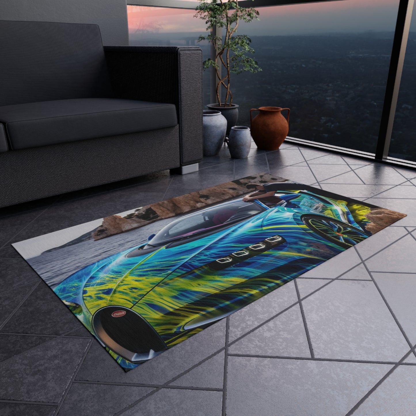 Outdoor Rug  Bugatti Water 1