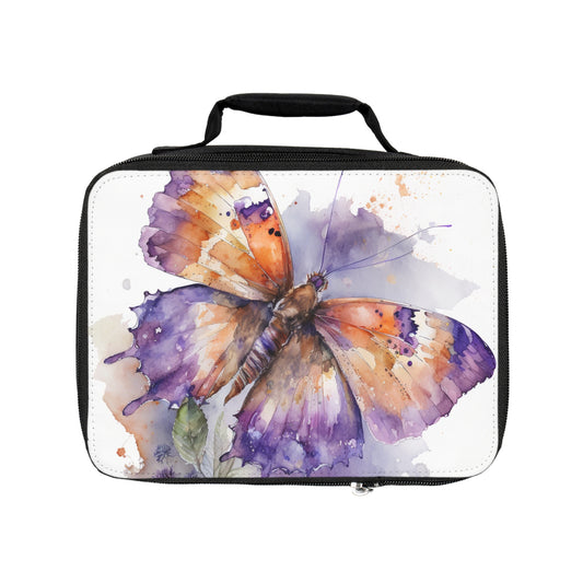 Lunch Bag MerlinRose Watercolor Butterfly 1