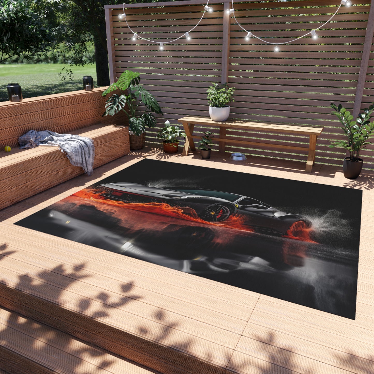 Outdoor Rug  Ferrari Water Splash 3