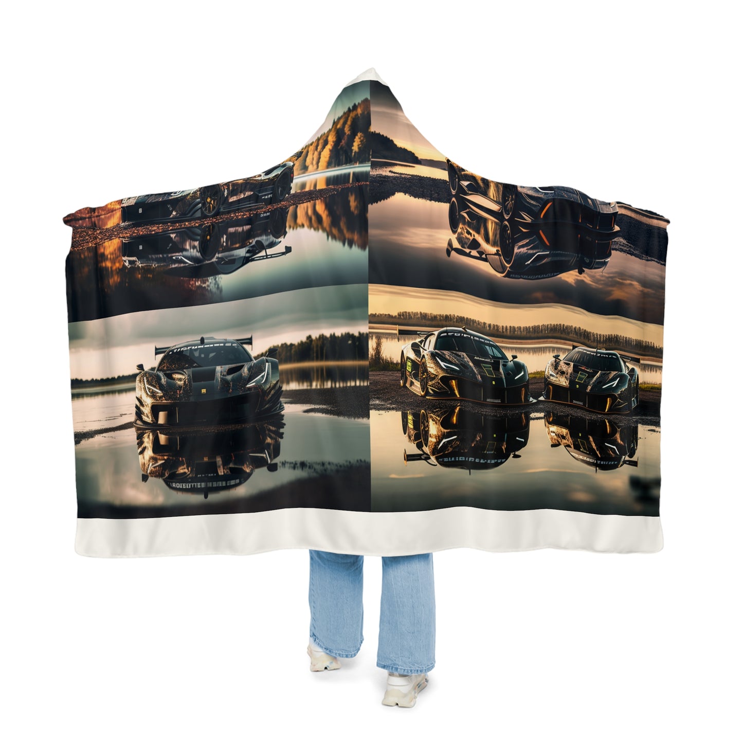 Snuggle Hooded Blanket Ferrari Lake 5