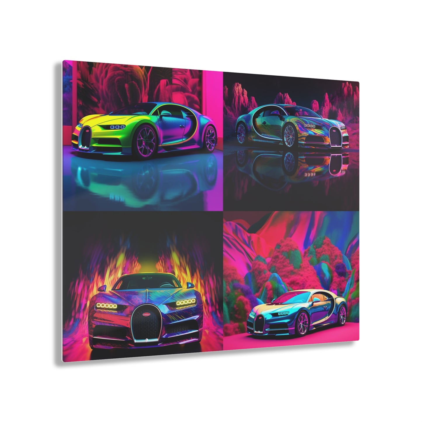 Acrylic Prints Florescent Bugatti Flair 5