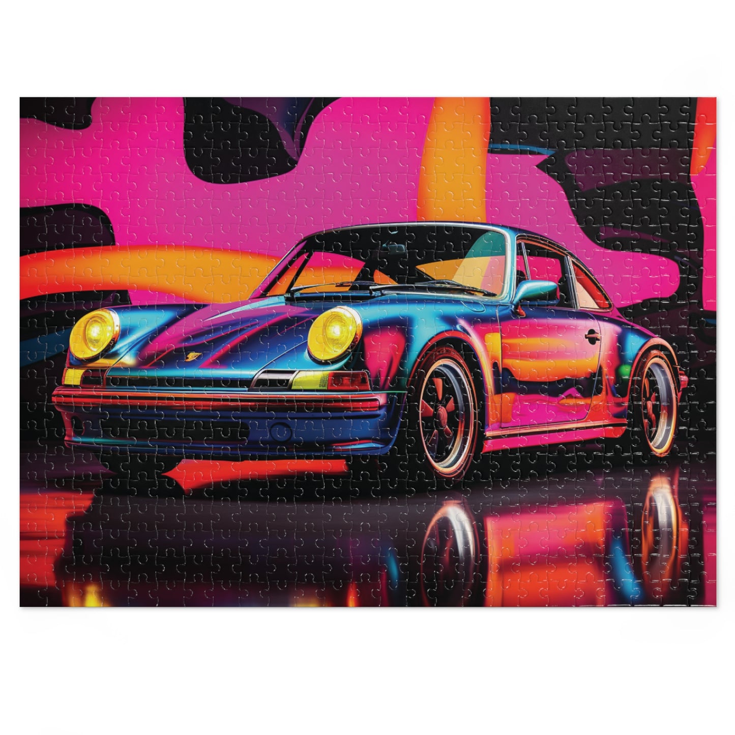 Jigsaw Puzzle (30, 110, 252, 500,1000-Piece) Macro Porsche 2