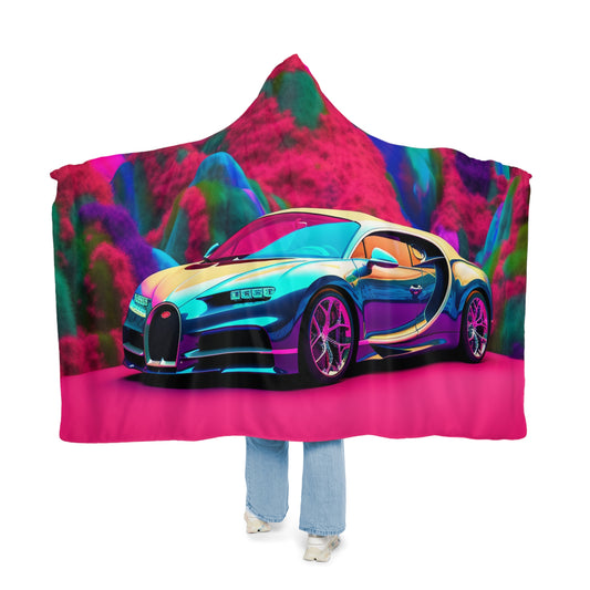 Snuggle Hooded Blanket Florescent Bugatti Flair 4