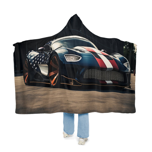 Snuggle Hooded Blanket Bugatti Flag American 2