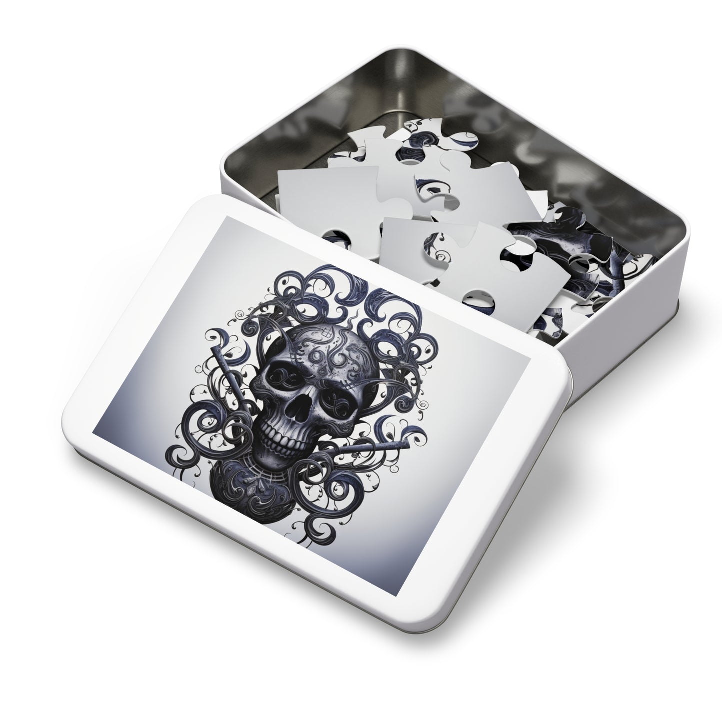 Jigsaw Puzzle (30, 110, 252, 500,1000-Piece) Skull Treble Clef 1