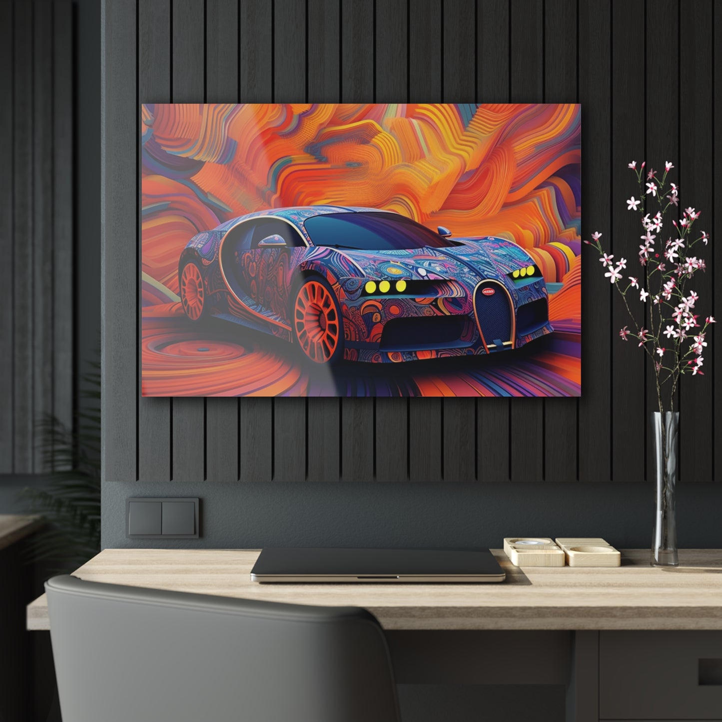 Acrylic Prints Bugatti Abstract Concept 4