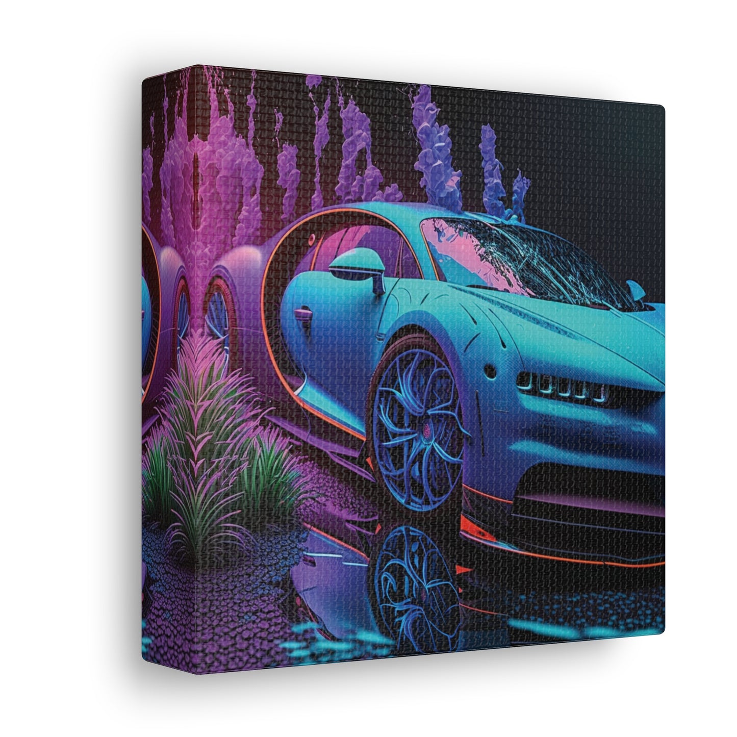 Canvas Gallery Wraps Bugatti Neon Chiron 2