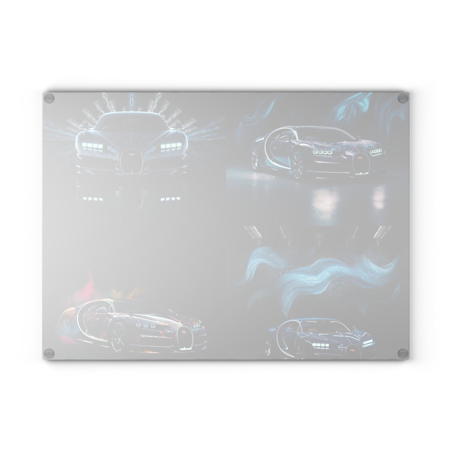 Glass Cutting Board Hyper Bugatti 5