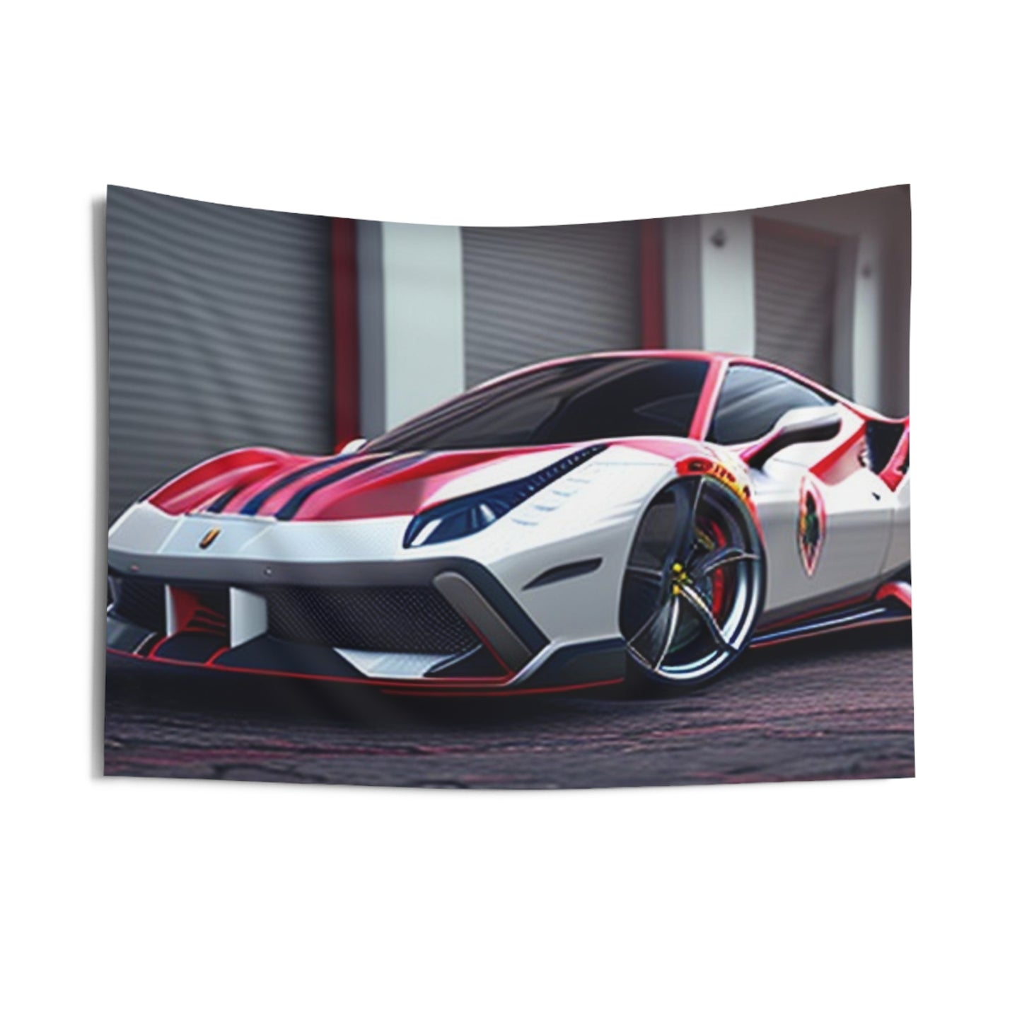 Indoor Wall Tapestries Ferrari Hyper 3