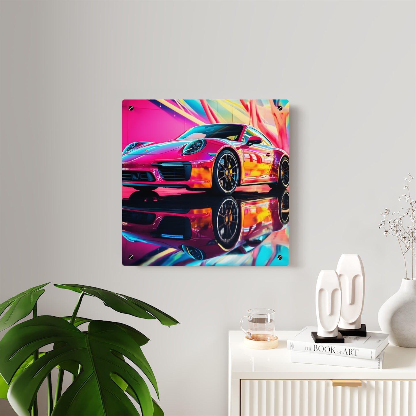 Acrylic Wall Art Panels Macro Porsche 4