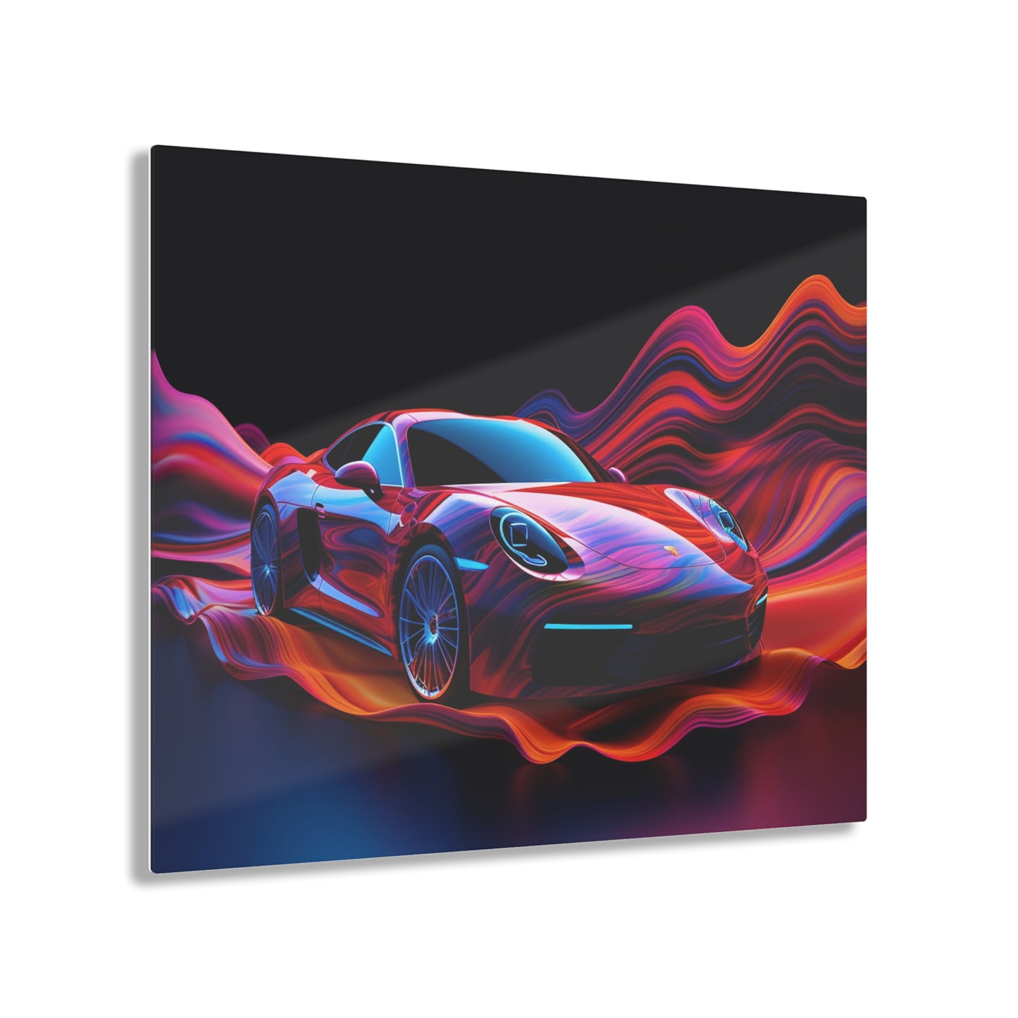 Acrylic Prints Porsche Water Fusion 4