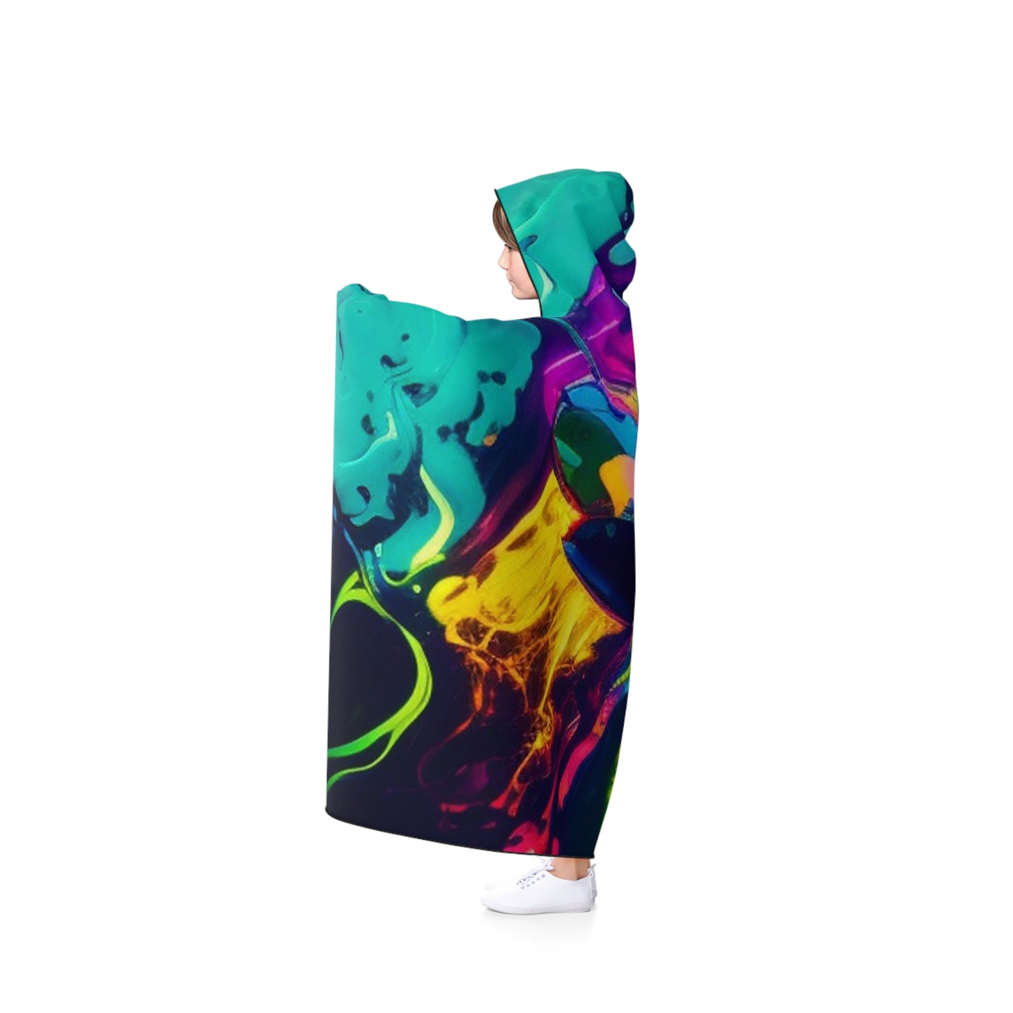 Hooded Blanket Florescent Glow 4