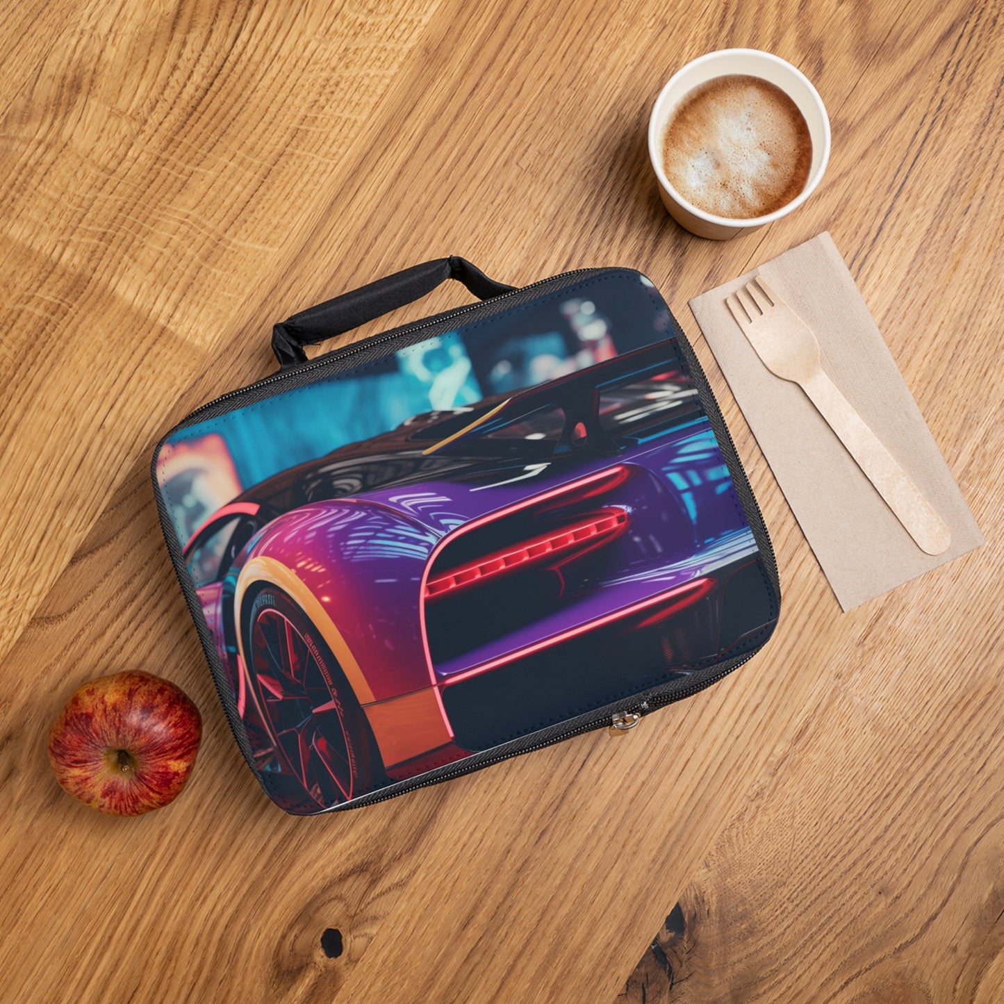 Lunch Bag Hyper Bugatti Neon Chiron 3