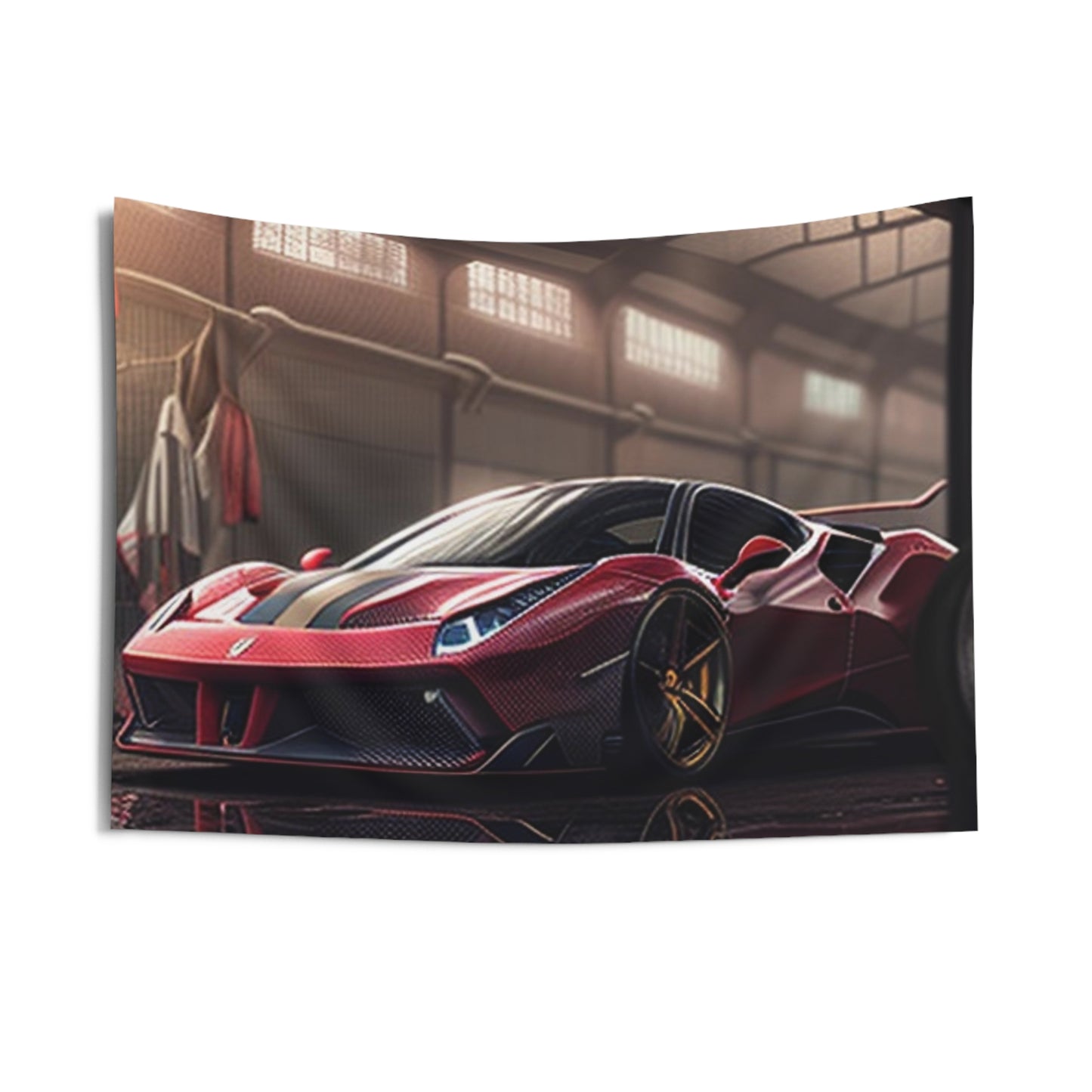 Indoor Wall Tapestries Ferrari Hyper 4