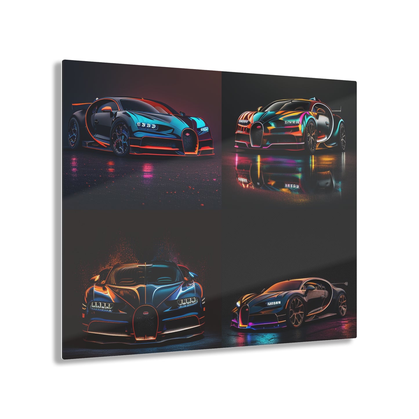 Acrylic Prints Bugatti Chiron Super 5