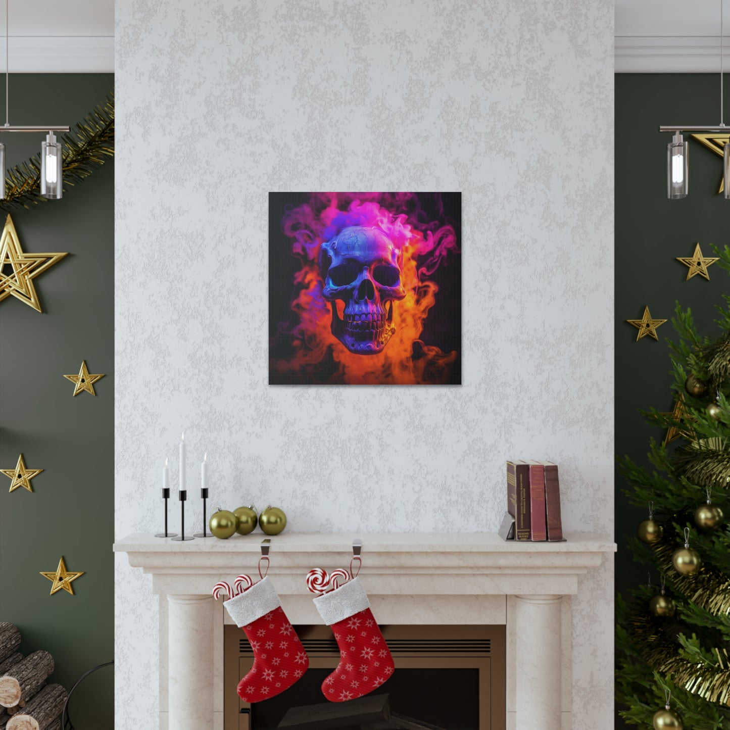 Canvas Gallery Wraps Macro Skull 4