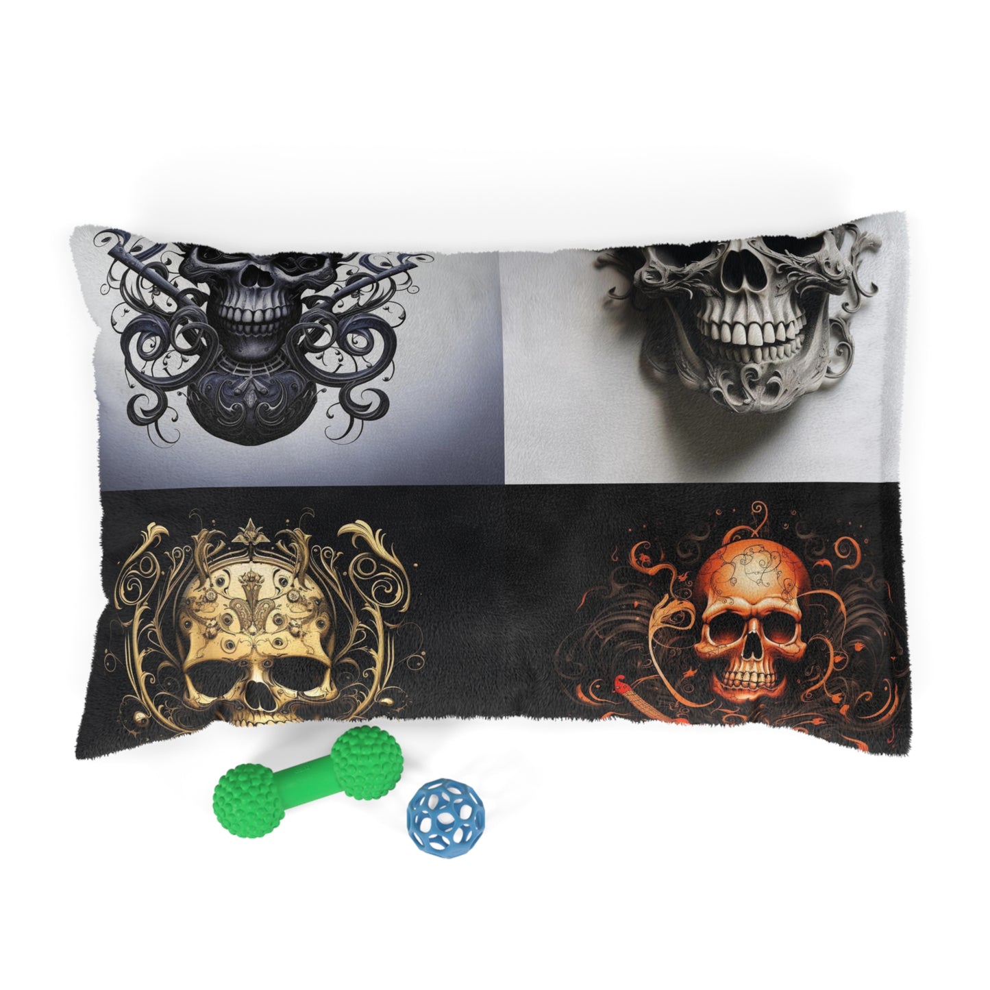 Pet Bed Skull Treble Clef 5