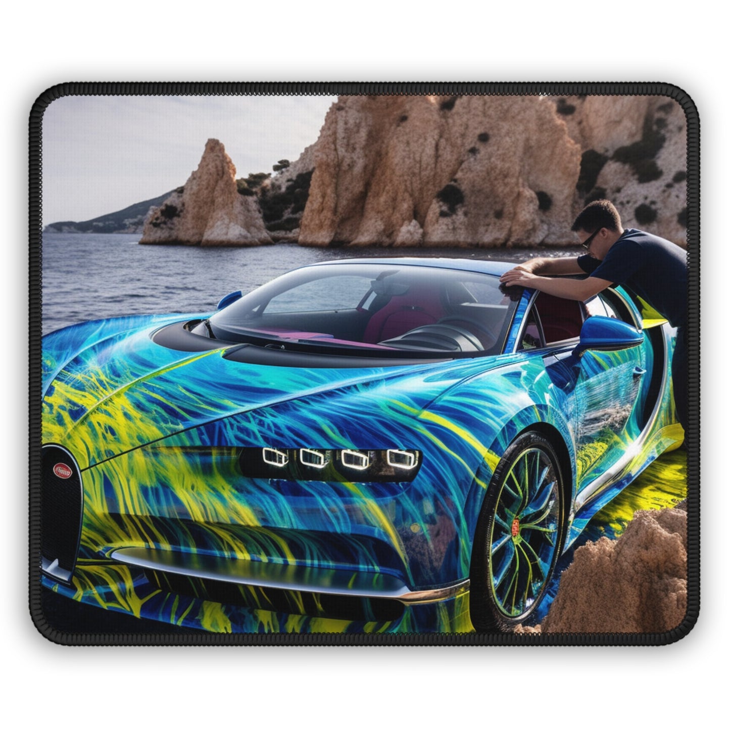 Gaming Mouse Pad  Bugatti Water 1