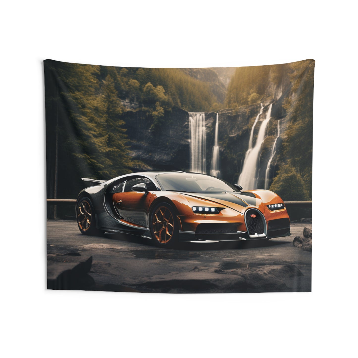 Indoor Wall Tapestries Bugatti Waterfall 3