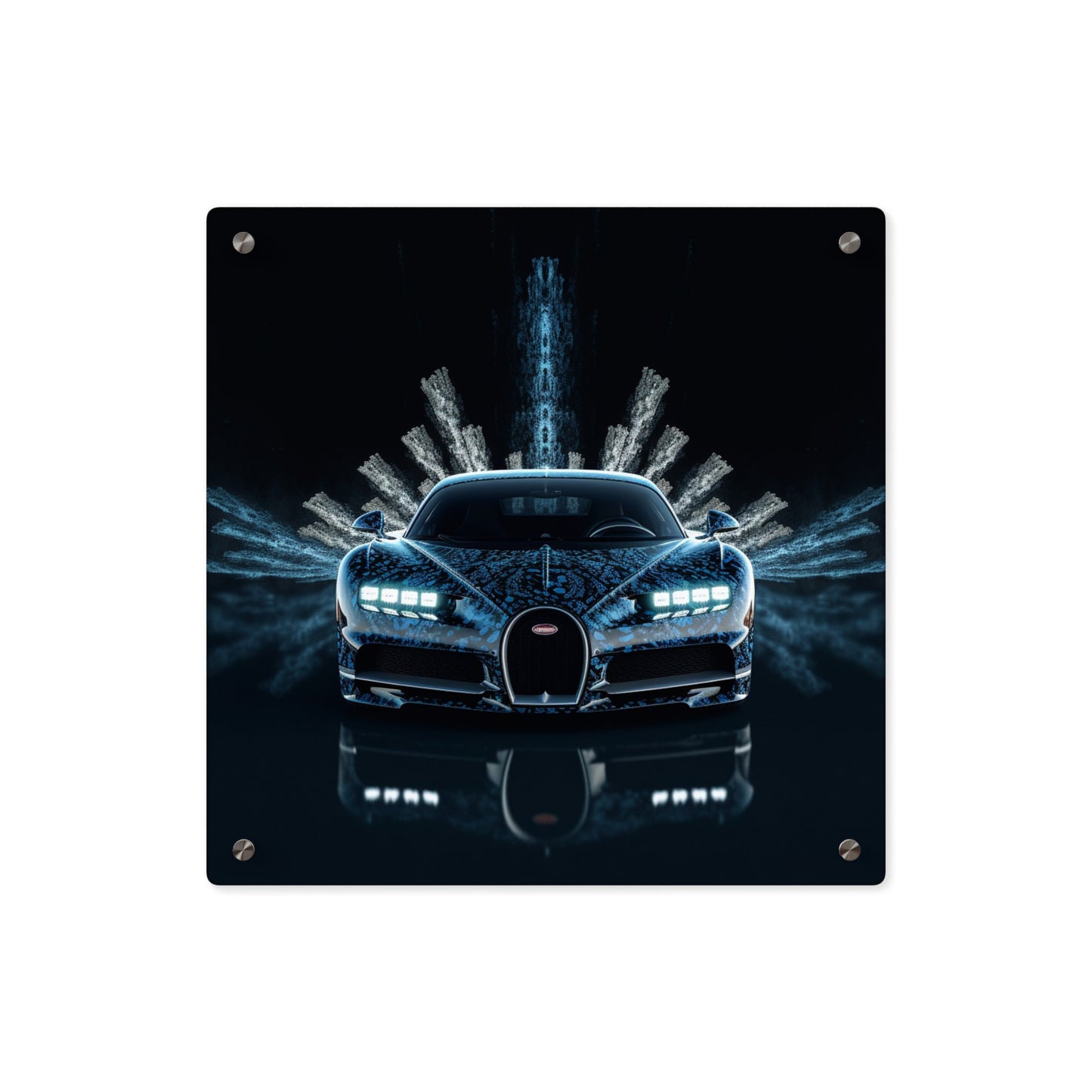 Acrylic Wall Art Panels Hyper Bugatti 2