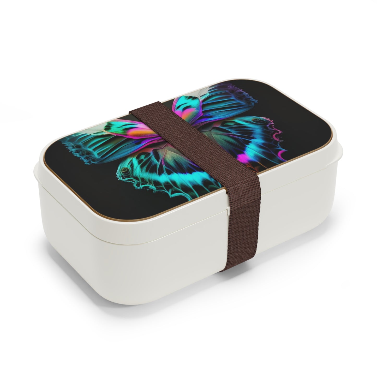 Bento Lunch Box Neon Butterfly Fusion 4