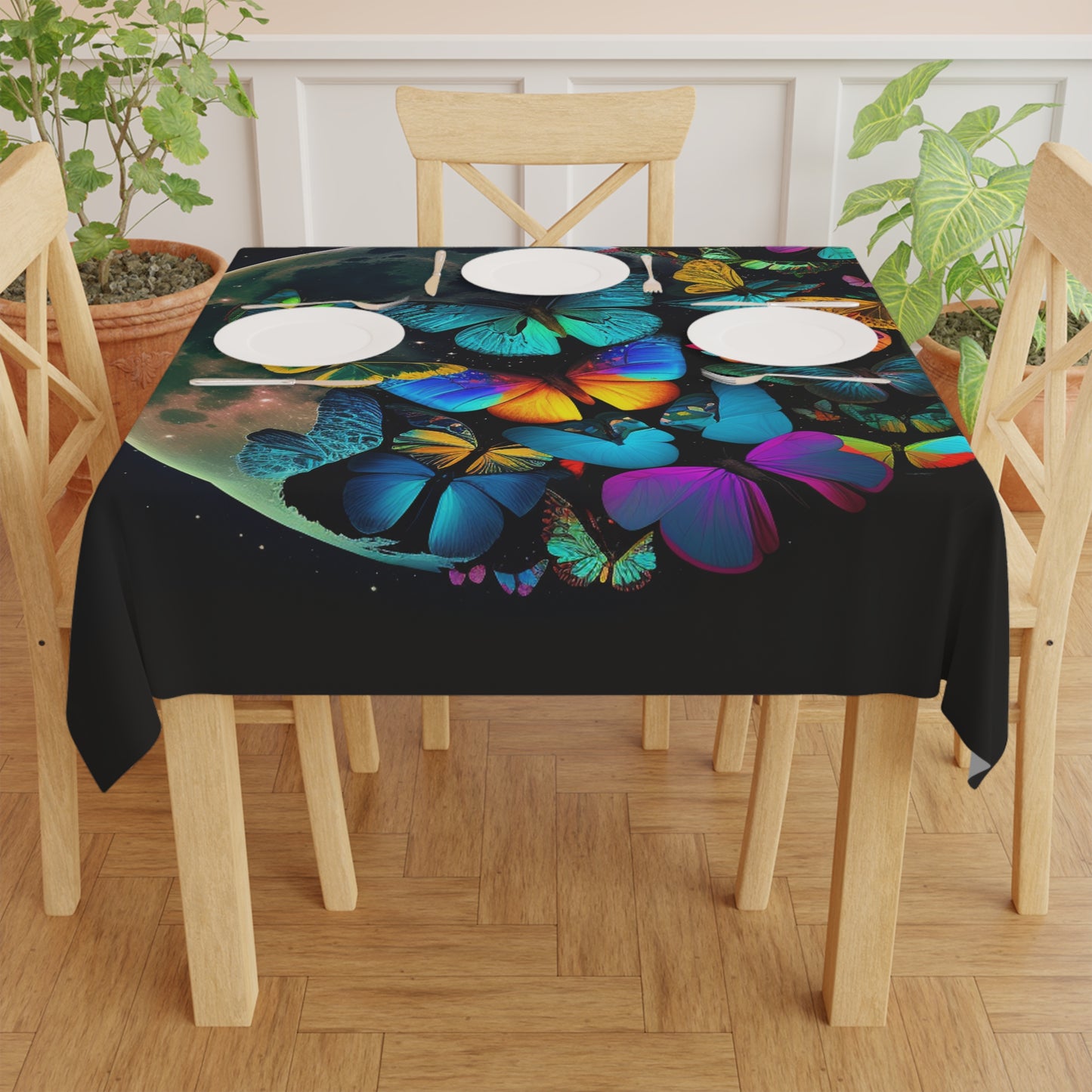 Tablecloth Moon Butterfly 2