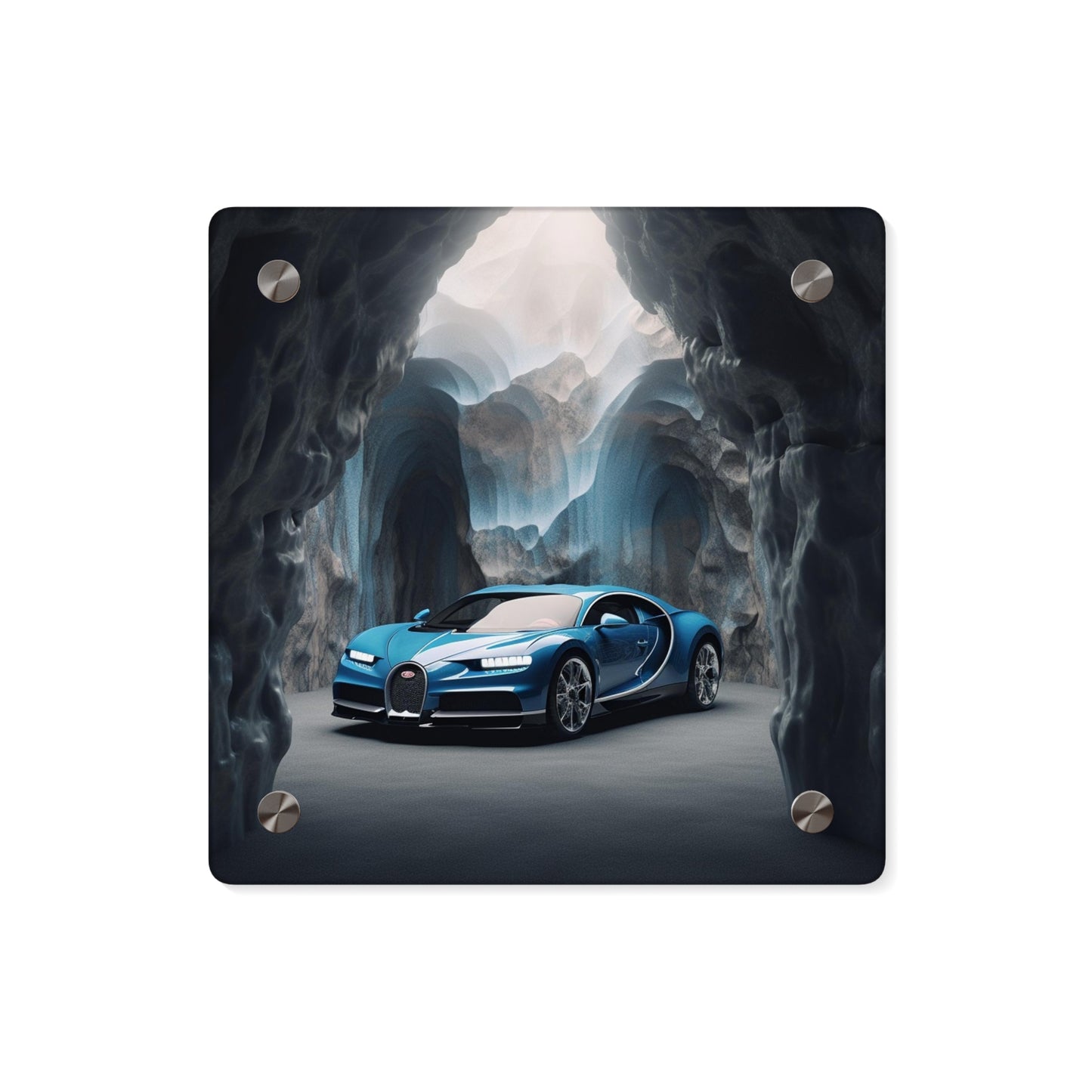 Acrylic Wall Art Panels Bugatti Real Look 2