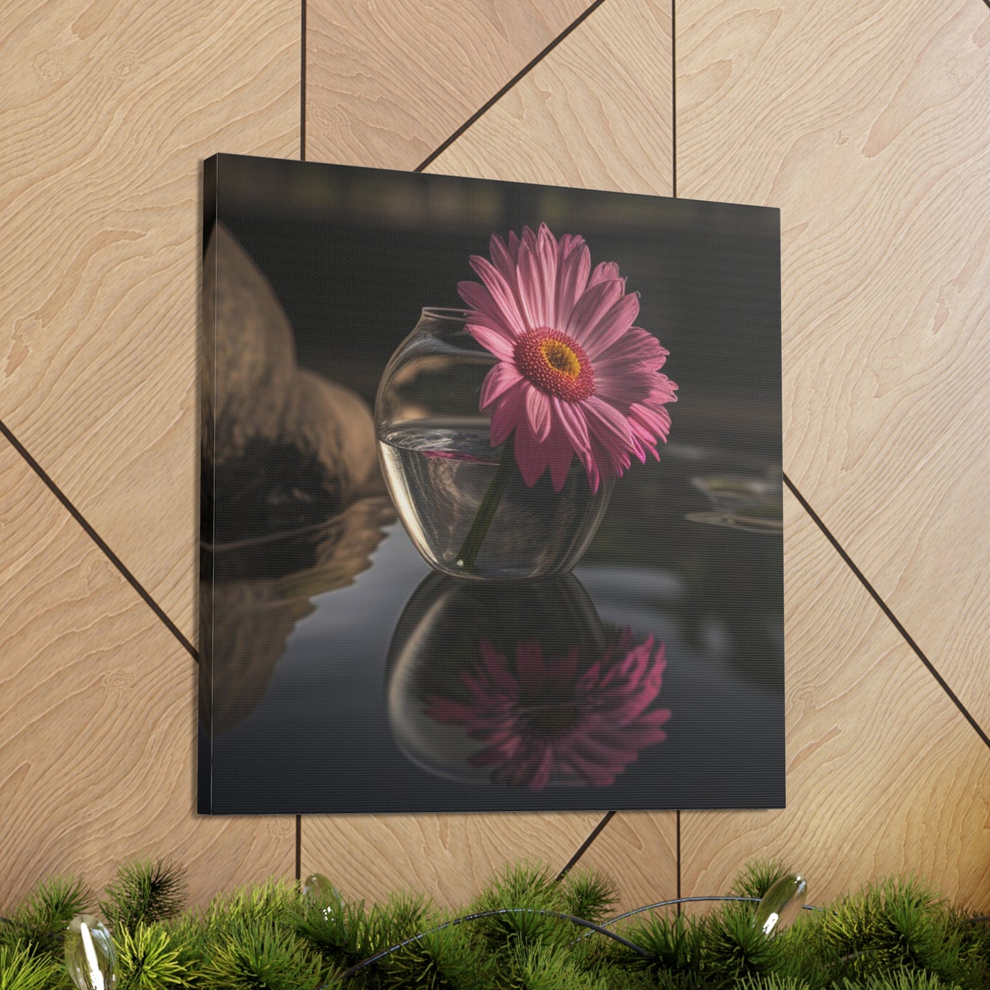 Canvas Gallery Wraps Pink Daisy 2