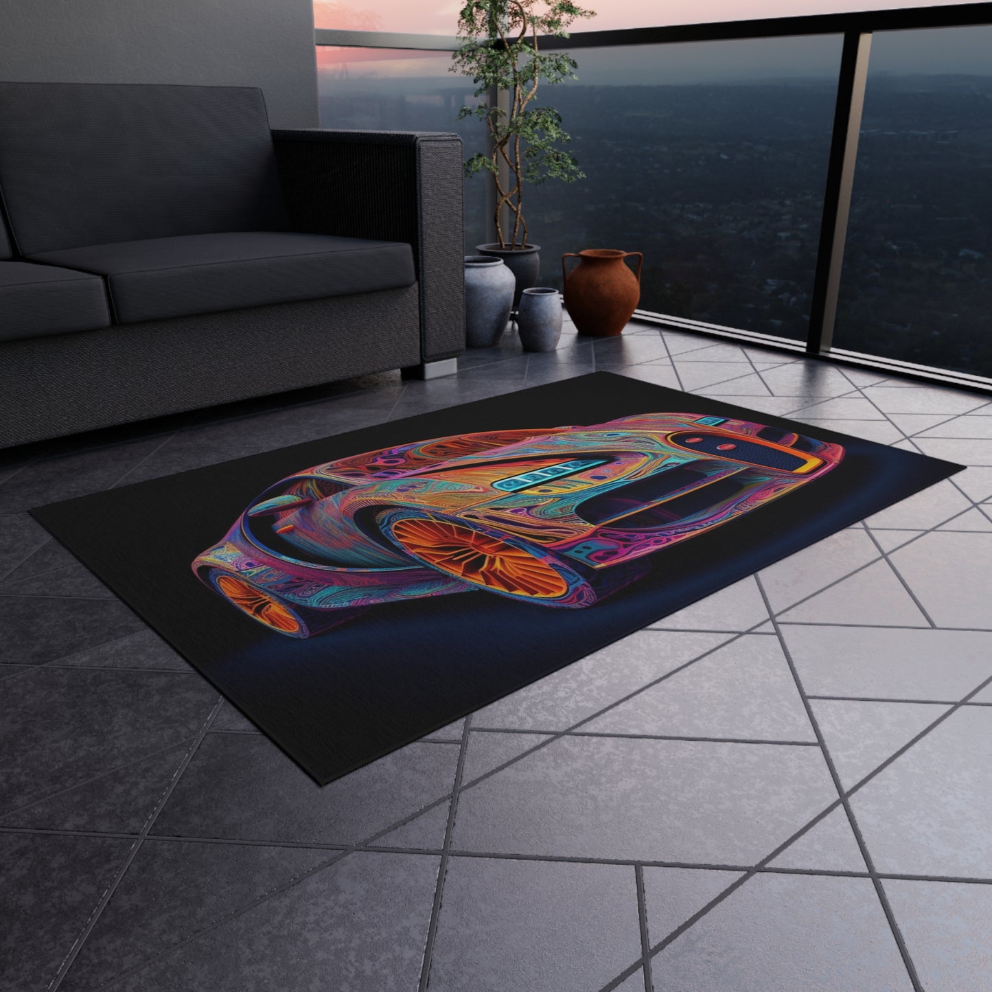 Outdoor Rug  Bugatti Abstract Concept 1