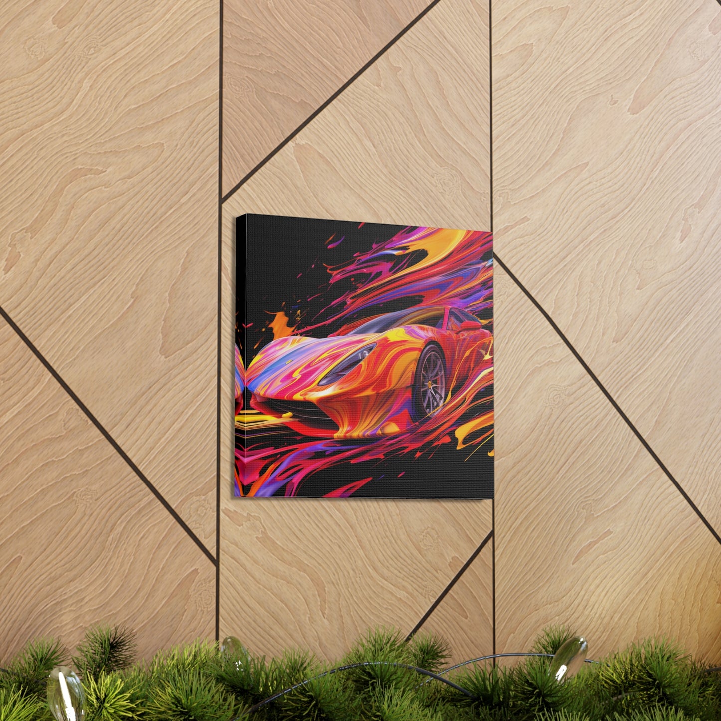 Canvas Gallery Wraps Ferrari Water Fusion 2