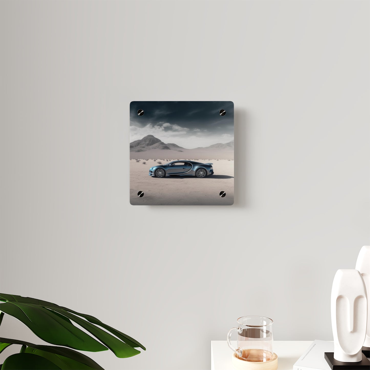 Acrylic Wall Art Panels Bugatti Real Look 1