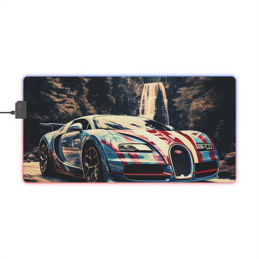 LED Gaming Mouse Pad Bugatti Waterfall 1