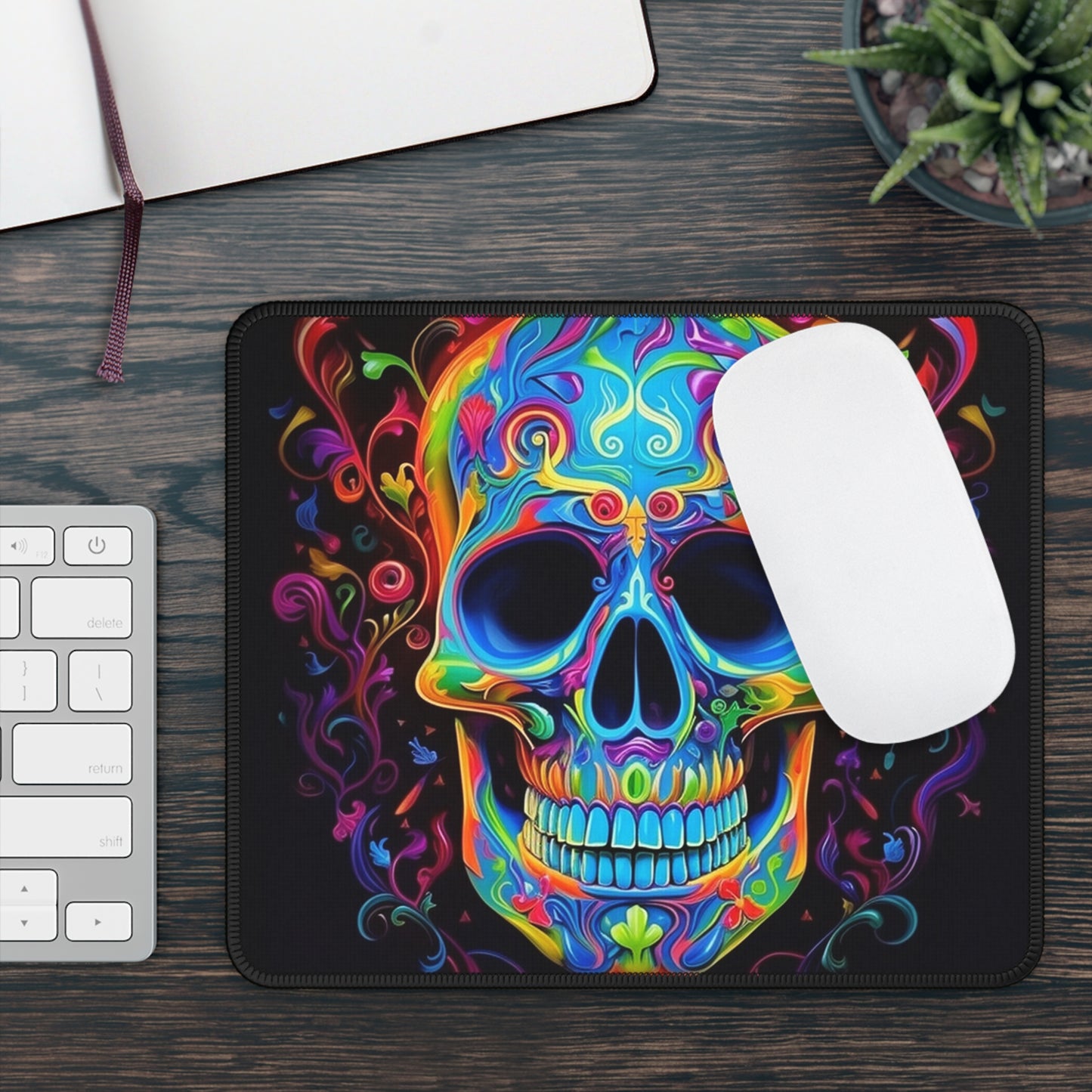 Gaming Mouse Pad  Macro Skull Color 4