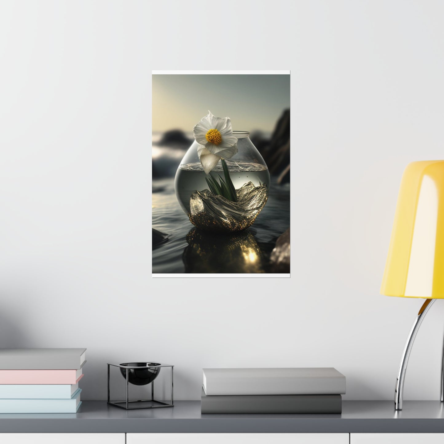 Premium Matte Vertical Posters Daffodil 1