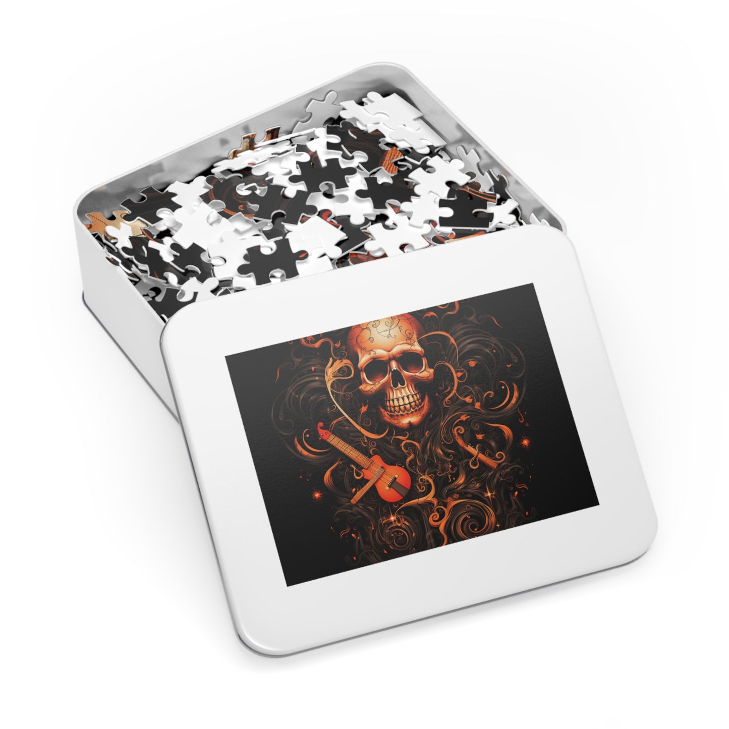 Jigsaw Puzzle (30, 110, 252, 500,1000-Piece) Skull Treble Clef 4