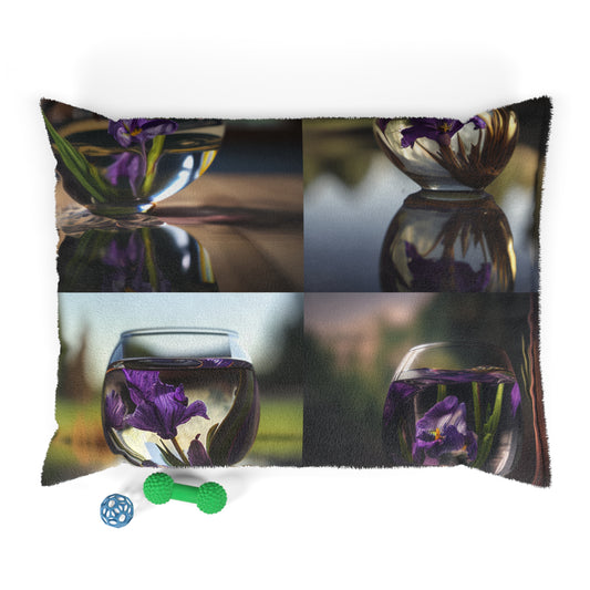 Pet Bed Purple Iris in a vase 5