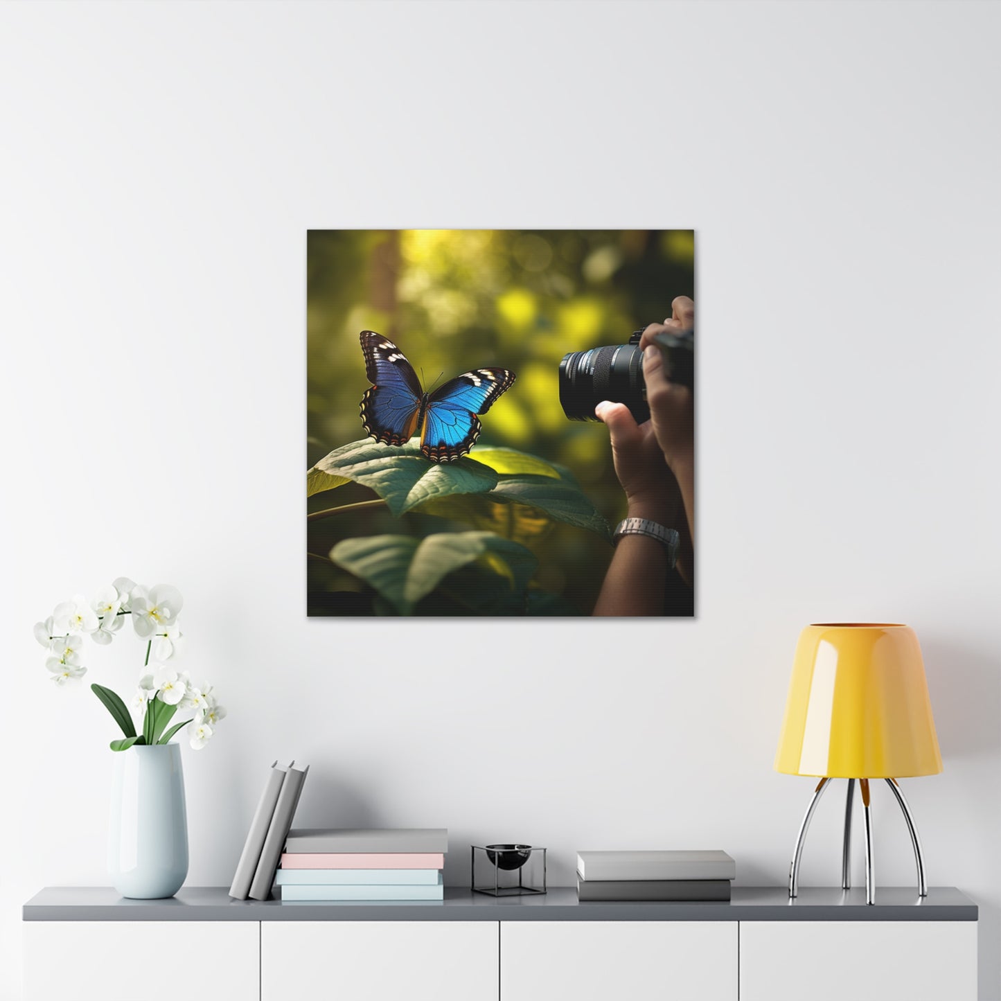 Canvas Gallery Wraps Jungle Butterfly 3