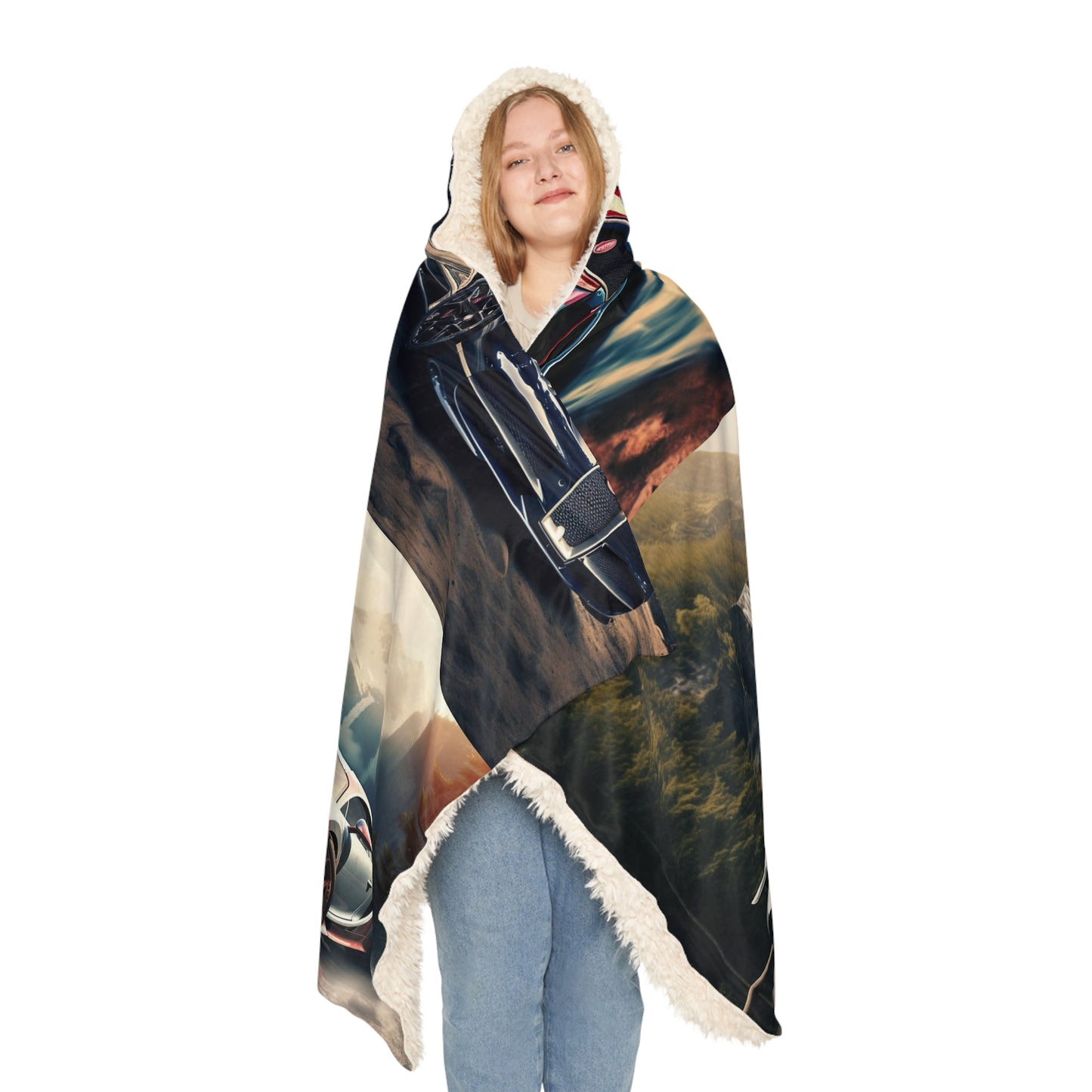 Snuggle Hooded Blanket Bugatti Waterfall 5