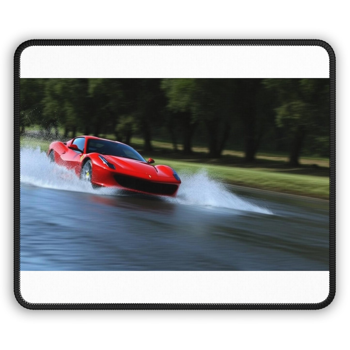 Gaming Mouse Pad  Water Ferrari Splash 3