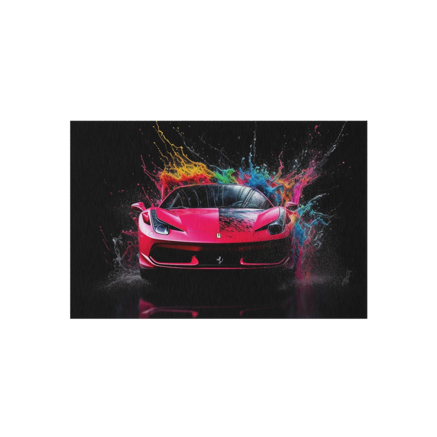 Outdoor Rug  Ferrari Water Splash 2