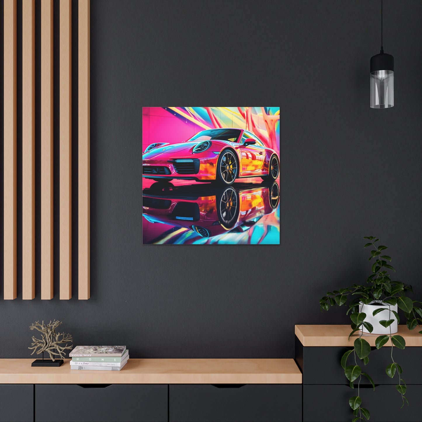 Canvas Gallery Wraps Macro Porsche 4