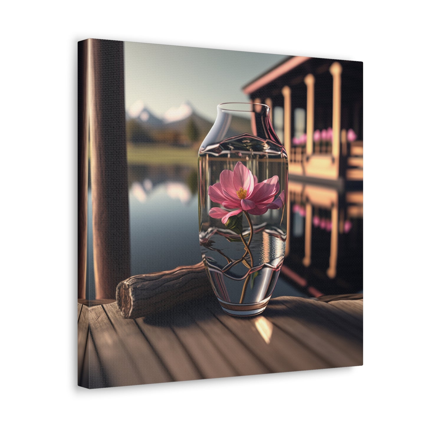 Canvas Gallery Wraps Pink Magnolia 1