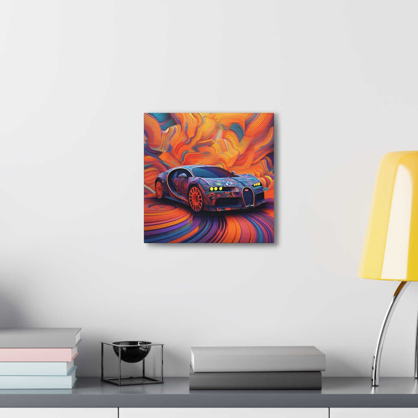 Canvas Gallery Wraps Bugatti Abstract Concept 4