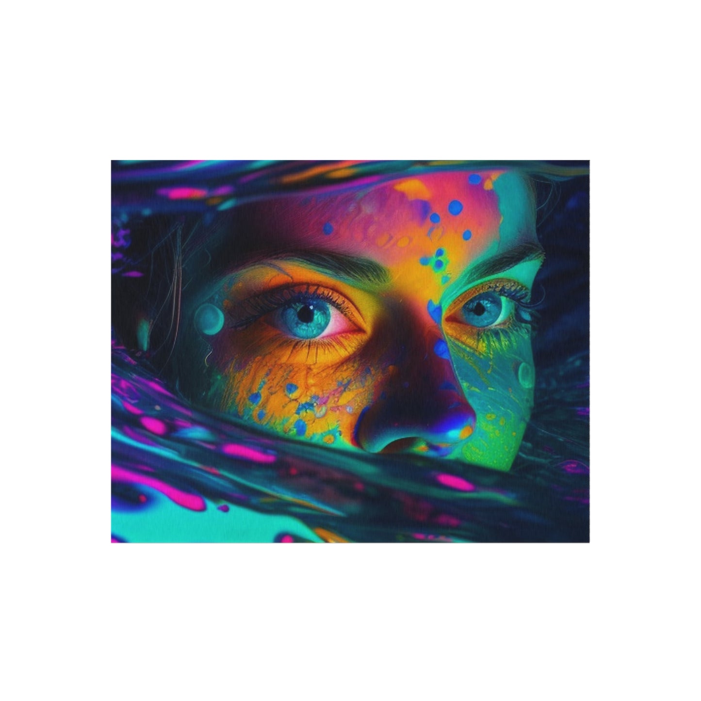 Outdoor Rug  Florescent Glow 3